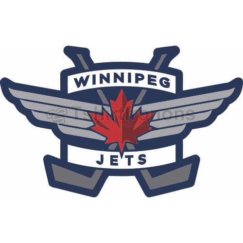 Winnipeg Jets T-shirts Iron On Transfers N379